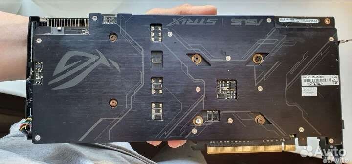 Видеокарта gtx 1060 6gb asus rog strix
