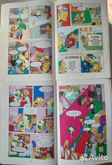 Комиксы Simpson на голландском языке