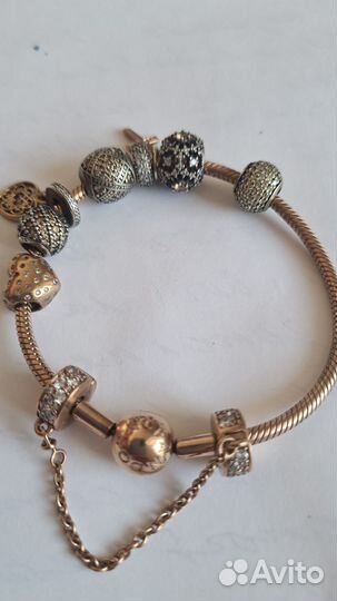 Pandora rose браслет