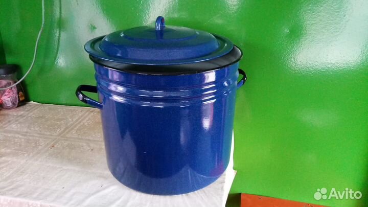 Кастрюля эмалированная, 50 литров