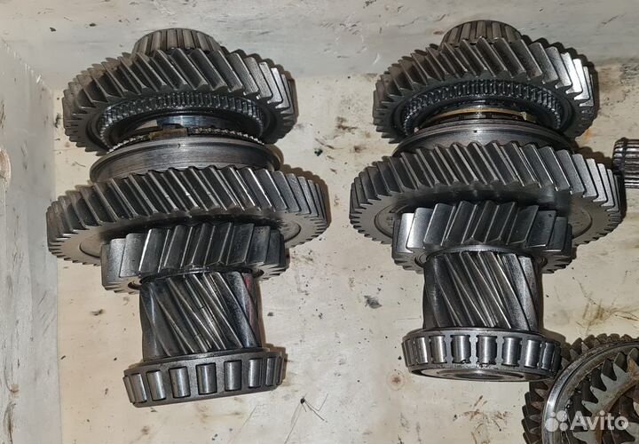 Vw T5 кпп вал в сборе 1-ая 2-ая передачи шестерни