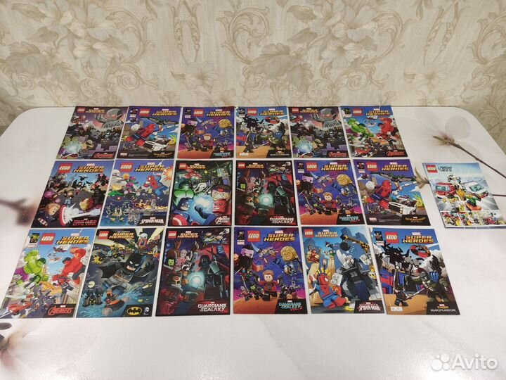 Комиксы Lego DC Marvel, Super heroes