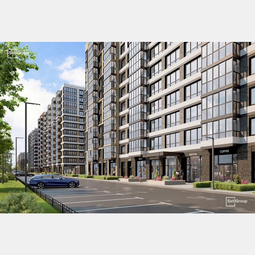 Квартира-студия, 22,7 м², 12/12 эт.