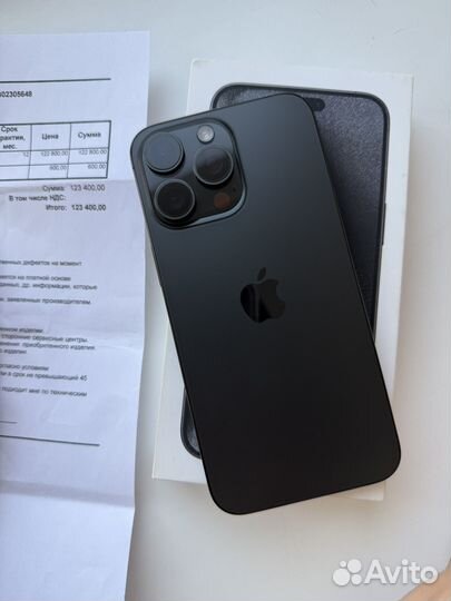 iPhone 15 Pro Max, 256 ГБ