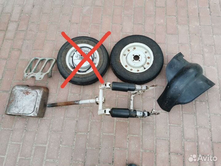 Запчасти к мотороллеру Вятка Электрон