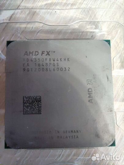 Процессор amd fx 4350
