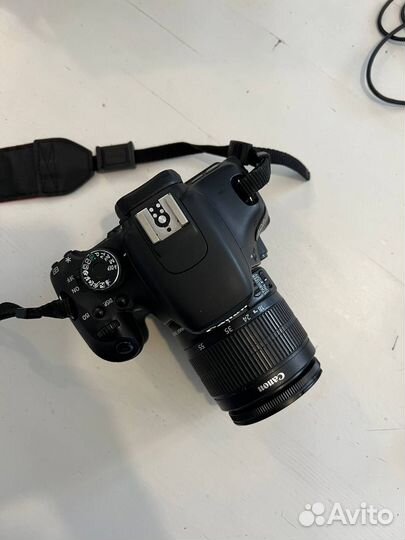 Фотоаппарат Canon EOS 600D и объектив Kit 18-55