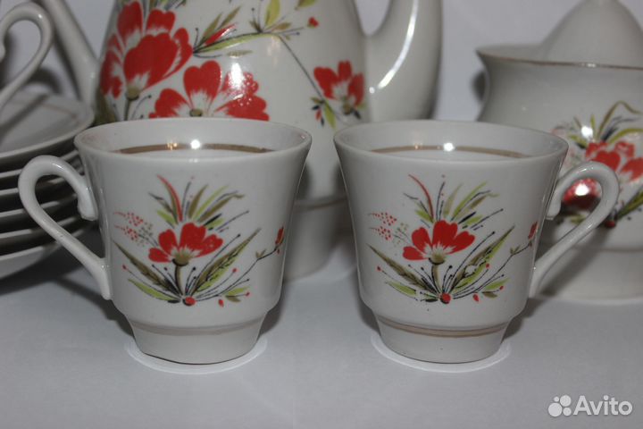 Кофейный сервиз Полтавский фз