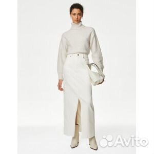 Текстурированный джемпер с высоким воротником Mark