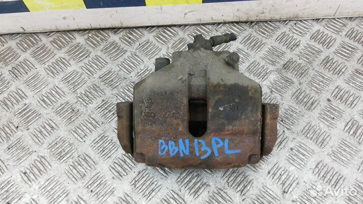 Суппорт тормозной передний левый Шкода Октавия А5