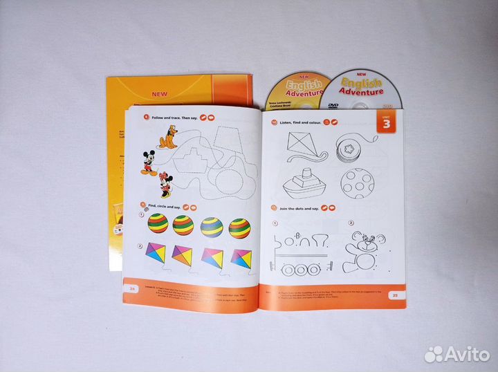 English Adventure starter B/ (AB,PB,CD) новый