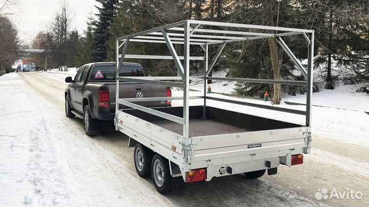 Прицеп сст 7132-20 (без тента и дуг)