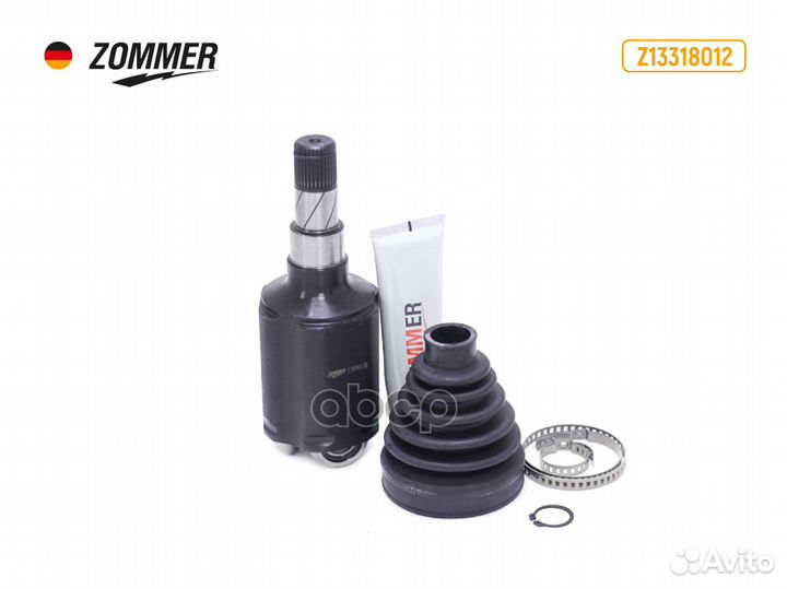 Шрус внутренний Chevrolet Cruze Z13318012 Zommer