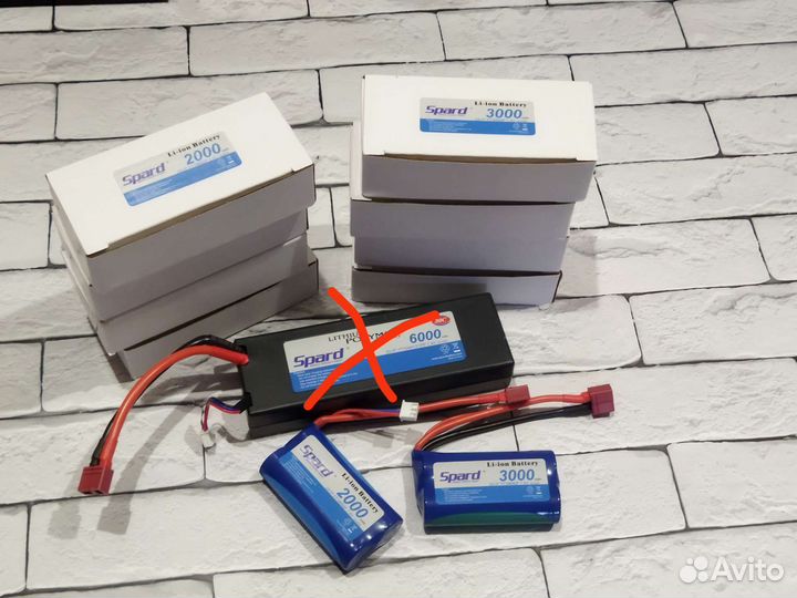 Аккумулятор 7.4V для Remo-Hobby