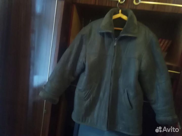 Дублёнка замшевая мужская