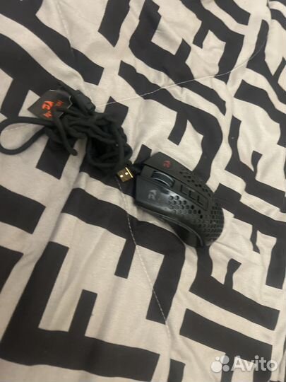 Игровая мышка черная бу