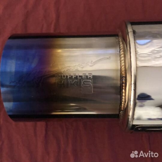 Прямоток HKS Hi-Power bass+ 51мм круг опал