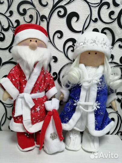 Дед мороз и снегурочка