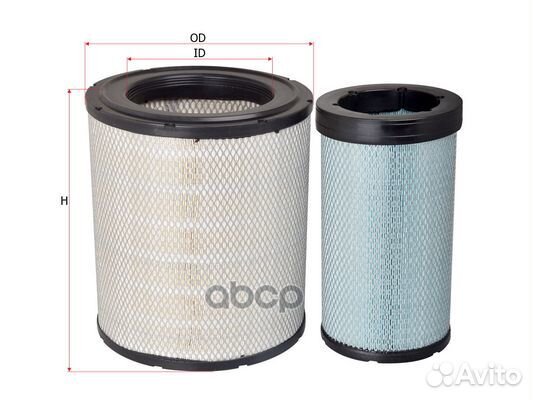 Фильтр воздушный caterpillar 300(crawler) /60-SE