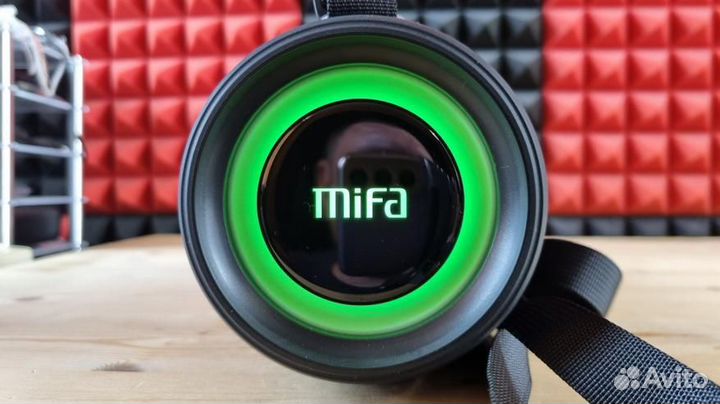 Беспроводная Bluetooth колонка Mifa A90, 60Вт, LED