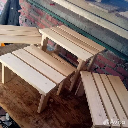 Табуретки для сауны