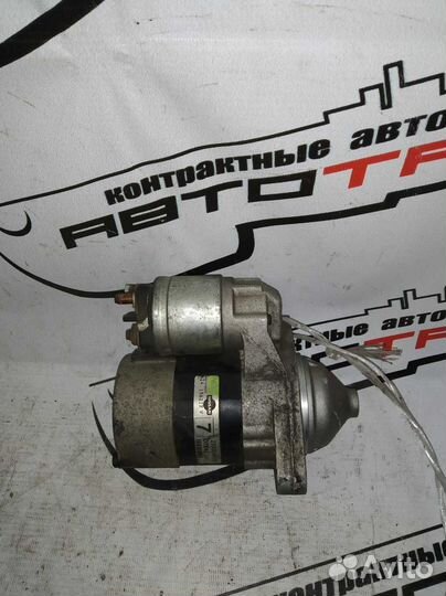 Стартер nissan CR10-DE CR12-DE CR14-DE AD cube cub
