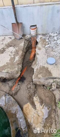 Установка канализации септик под ключ