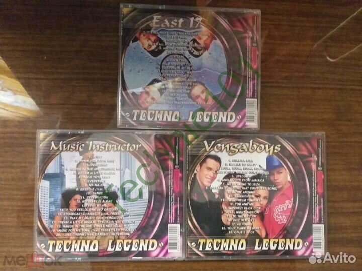 CD из дискотечных серий 80-х и 90-х годов (rare)