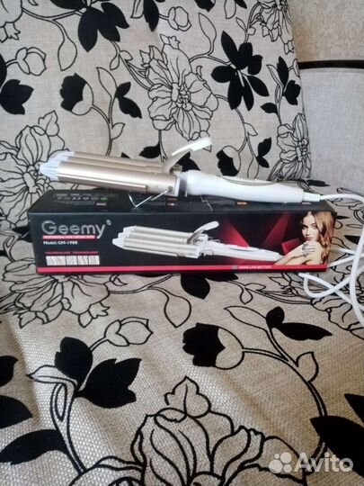 Плойка тройная для волос