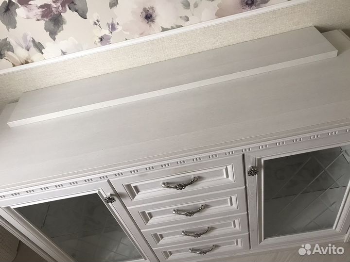 Трельяж комод белый