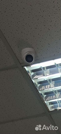 Установка камер видеонаблюдения