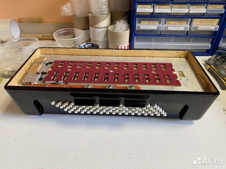 Левый полукорпус аккордеона Weltmeister meteor 3/4