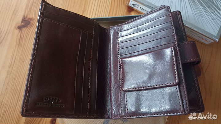 Портмоне мужской натуральная кожа
