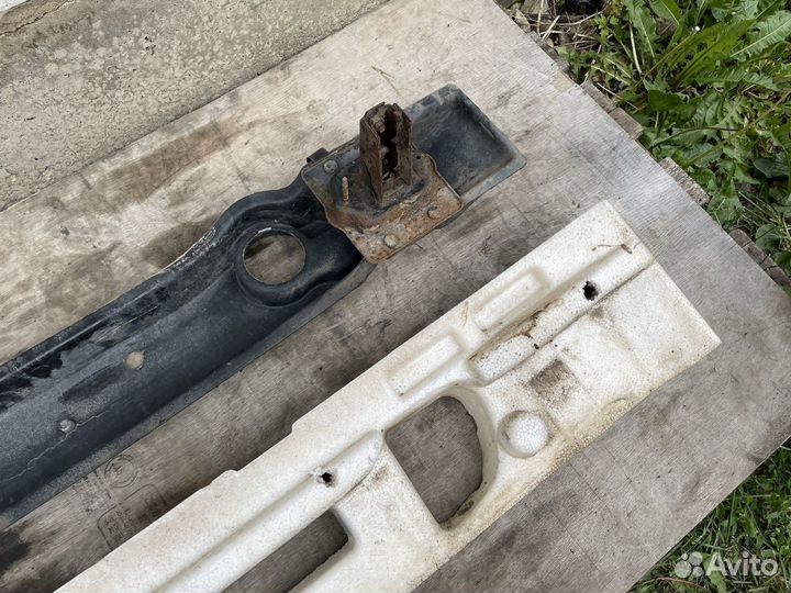 Усилитель заднего бампера адсорбер kia spectra