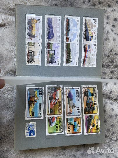 Альбом с почтовыми марками