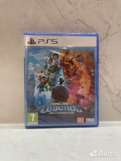 Диск Minecraft Legends Deluxe edition PS5