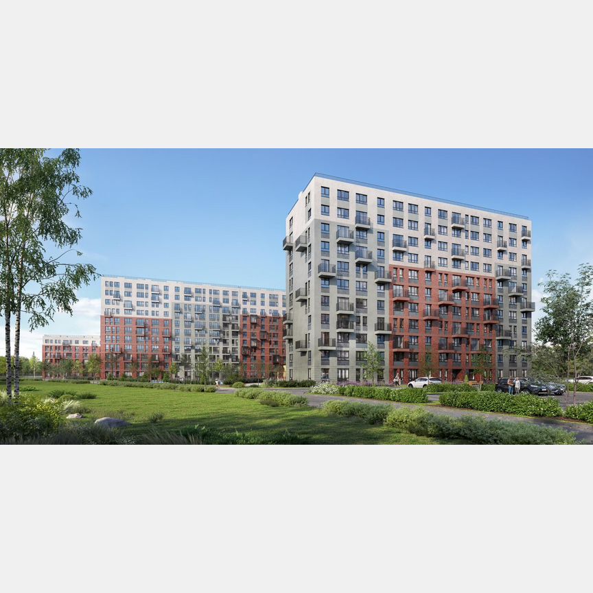 2-к. квартира, 56,7 м², 1/11 эт.