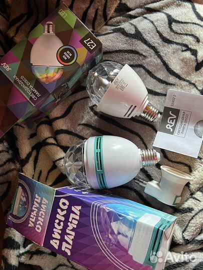 Светодиодная лампа диско лампа