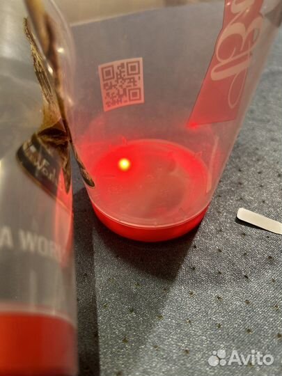 Стакан Fifa 2018 world cup Bud с подсветкой