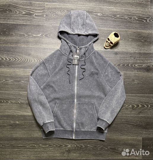 Кофта / Zip Hoodie Худи Stussy Размеры 46-54