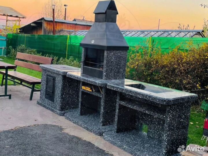 Мангал без кирпича