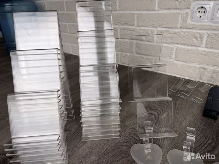 Псластиковые подставки под бижутерию, часы, кожу