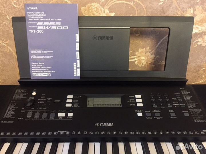 Синтезатор yamaha psr е 363