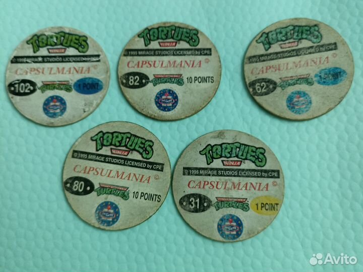 Фишки черепашки