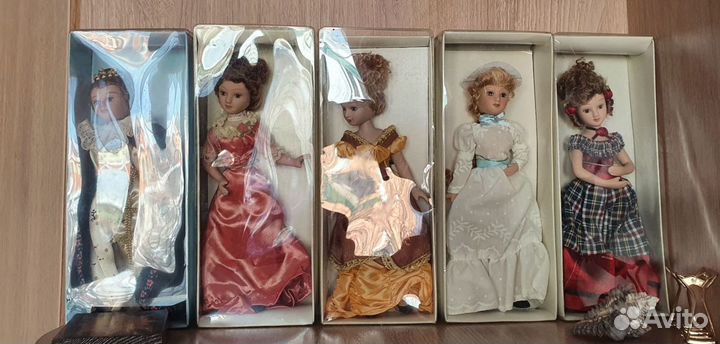 Фарфоровые куклы коллекционные