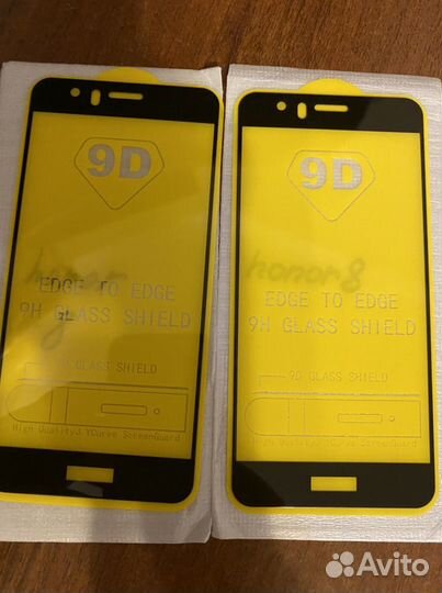 Защитное стекло на Honor 8