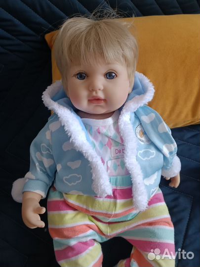 Кукла Реборн мальчик 45 см