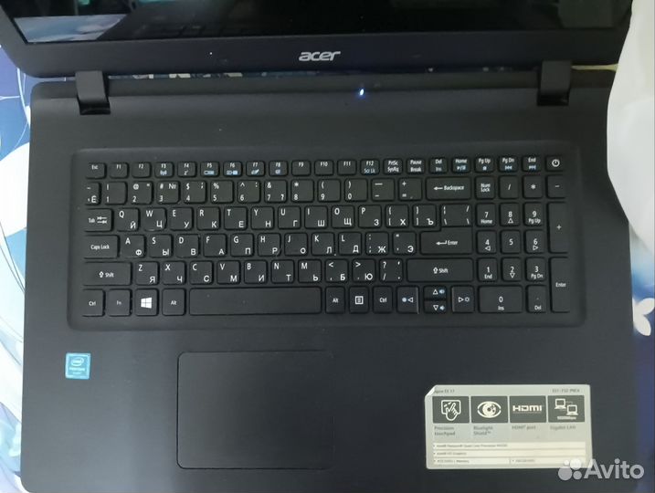 Ноутбук Acer 17.3 дюйма