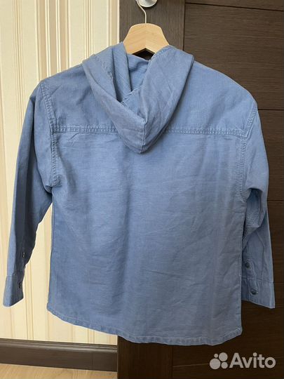 Джинсовая рубашка zara