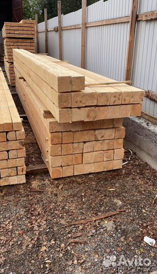 Брус обрезной 200х200х6000мм ГОСТ